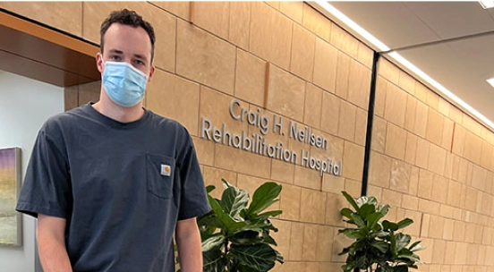 Father of three and University of Utah Health patient who suffered a spinal injury.